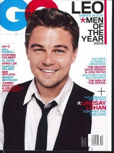 Gq Leonardo Dicaprio Will Ferrell Jay Z Kid Rock Pamela Anderson