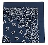 USA Made Military Army Trainmen Paisley 22 (Navy)