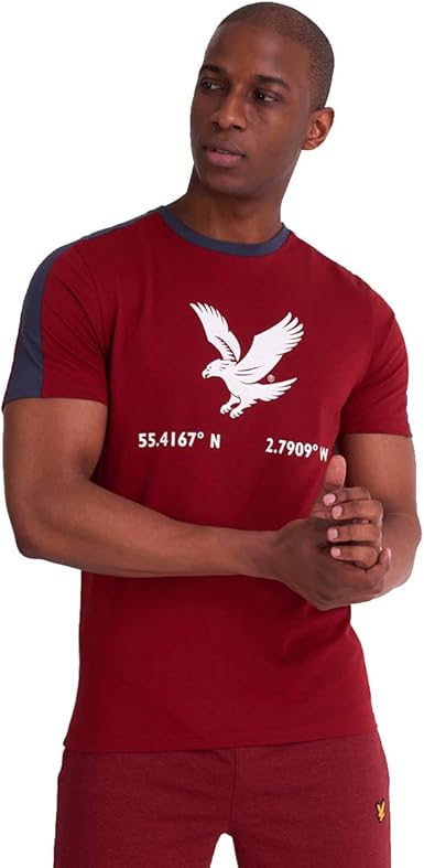 red lyle and scott t shirt