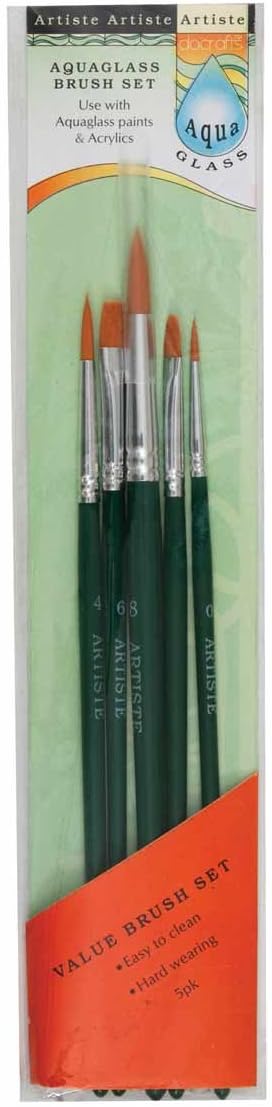 Artiste Value Brush Set, Pack of 5