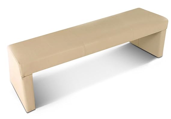 SAM Sitzbank 140 cm Tobago in creme komplett bezogen, angenehme Polsterung, pflegeleicht