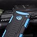 Cocomii Robot Belt Clip Holster HTC One M7 Case, Slim Thin Matte Kickstand Swivel Belt Clip Holster Reinforced Drop Protection Fashion Phone Case Bumper Cover for HTC One M7 (Blue)