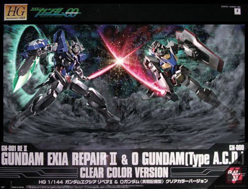 HG Exia Repair VS 0 Gundam clear color ver. model kit SDCC Exclusive