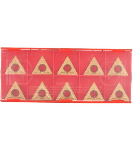 Carbide Inserts TCMT110204 - Internal Turning Tools VP15TF UE6020 US735 (10-Piece Box)