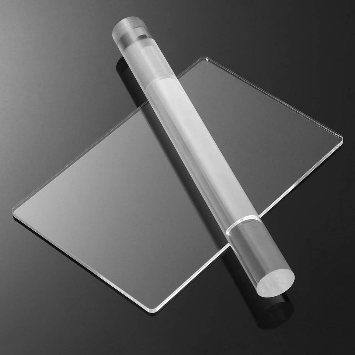 Milisten Clay Roller Acrylic Clay Sheet Board Clay Modelling Tools for DIY Shaping Sculpting Crafting, Pic.1, 20 x 2 x 2cm - Image 4