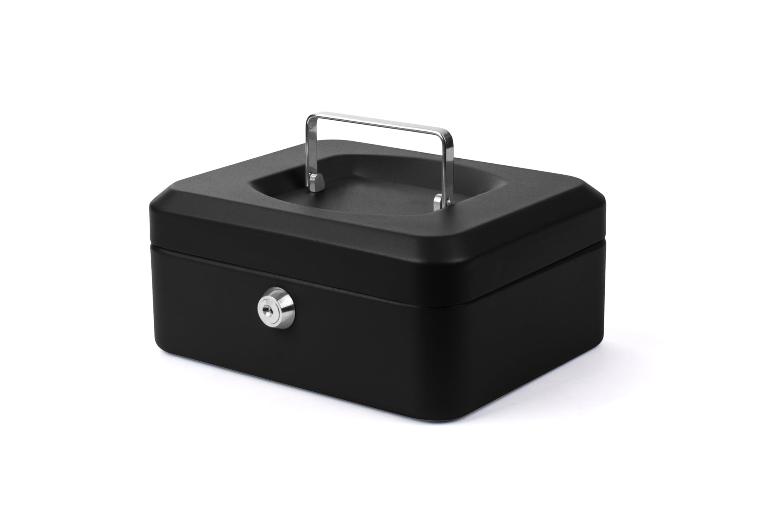 PAVO 8011834 8 inch Cash Box - Black — image 1