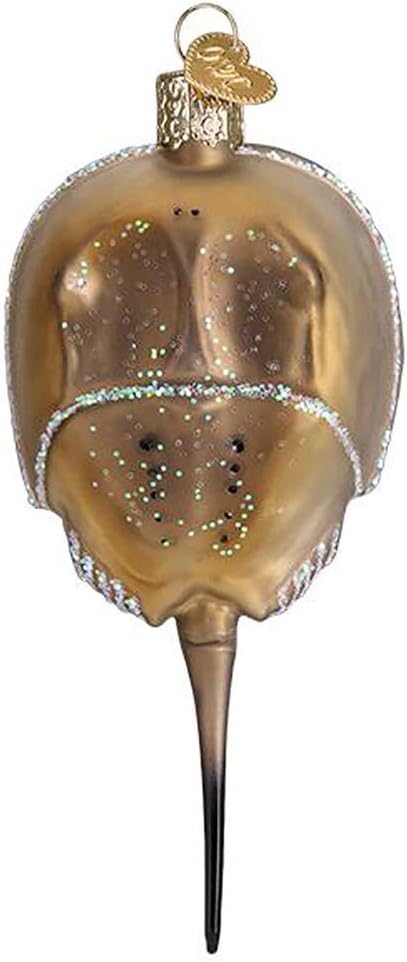 Ornaments - Old World Christmas Ornaments Horseshoe Crab Glass Blown Ornaments for Christmas Tree