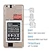 Unlocked Cell Phones, Inkach 5” Android Unlocked Smartphone 4-Core Processor, 512RAM / 4GB ROM { 2 Camera & 2 SIM } GSM 3G WiFi Mobile Phone (Rose Gold)