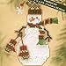 Mitten Snow Charmer Beaded Counted Cross Stitch Christmas Ornament Snowman Kit Mill Hill 2003 Snow Charmers MHSC41