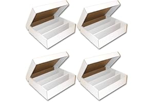 Boca Tica Monster Storage Box for Trading and Gaming Cards, 3,200 card holder (4 Pack)