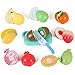 Liberty Imports Kitchen Fun Cutting Fruits Super Food Playset for Kids