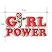 Gudeke Girl Power Red Rose Feminism Women's Feminist Pin Brooch