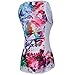 Cycling Sleeveless Jersey Vest Women/Bicycle Cycle Summer Vest Women/Breathable Bike Vest Sleeveless (XL, Multicolor, x_l)