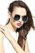 2017 Fashion Women Large Metal Oversized Aviator Polarized Driver Sunglasses