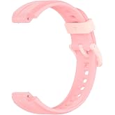 Melsea Silicone Band For Children Watch 15mm Replacement Wrist Straps Quick Release Wristband Straps Sweatproof Soft Belt Smartwatch
