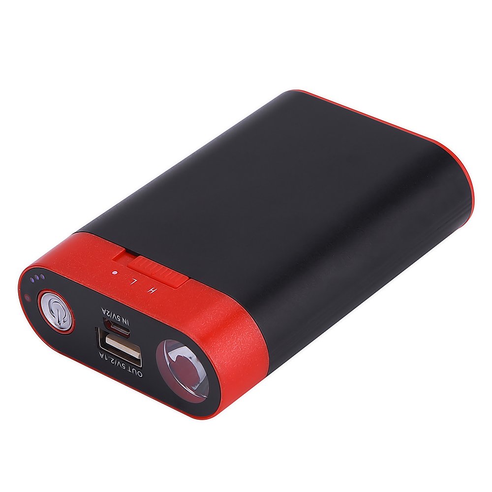 Ewarmer Power Bank 7800mAh/ Hand Warmers, Rechargeable Hand Warmer, 7800mah Portable USB Hand Warmer /Power Bank 7800, Portable Battery Charger with LED Flashlight for iPhone 7/7 Plus (Black)