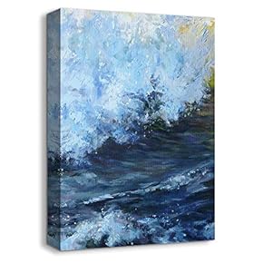 Canvas Wall Art Abstract Beautiful Oil...