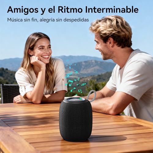 oraolo Small Bluetooth Speaker, Portable Bluetooth 5.4 Speaker | Mini Shower Speakers, 30H Playback, IPX7 Water Resistance, TWS, Suitable for Outdoor/Party/Travel