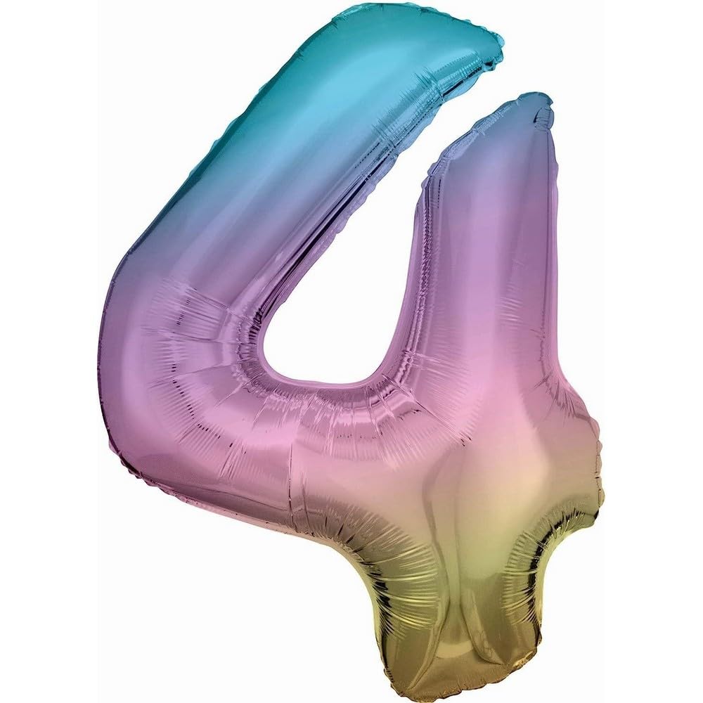Amscan 9909702 Rm S/Shape: 4 Rainbow