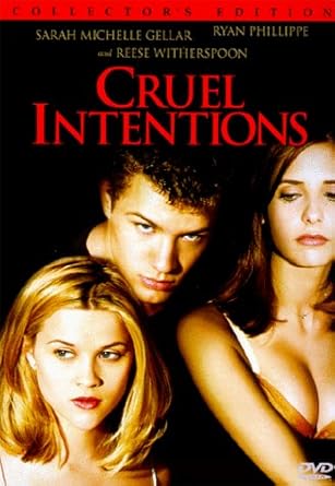 Amazon Com Cruel Intentions Sarah Michelle Gellar Ryan Phillippe Reese Witherspoon Selma Blair Louise Fletcher Joshua Jackson Eric Mabius Sean Patrick Thomas Swoosie Kurtz Christine Baranski Alaina Reed Hall Deborah Offner Roger Kumble Bruce