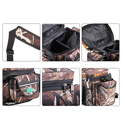 liaobeiotry Multifunktionstasche/Schultertasche/Messenger-Tasche mit großer Kapazität, zum Angeln, wasserdicht… – Bild 4