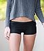 COMFORTABLE CLUB Women's Modal Microfiber Boyshorts Panties Underwear 2-Pack (Jet Black, M)