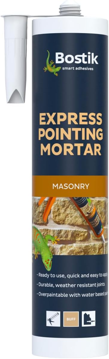Bostik Express Pointing Mortar Buff 310ml Ready-to-Use Joint Sealant