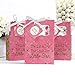 Big Dot of Happiness Pink Twinkle Twinkle Little Star - Baby Shower or Birthday Party Favor Boxes - Set of 12