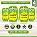 EOS Jalapeno Hummus All-Natural Chickpeas Tahini Dip Clean Healthy Snack Bean Dip for Pita Chips Plant Based Protein High Fibre Good Fat Low Calorie Vegan Non-GMO Kosher Gluten Free (4 x 1.42oz Cups)