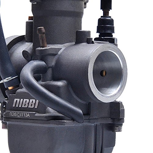 Nibbi Stainless Carb PE PWK 26mm 28mm 30mm Carburetor Injector Flat Slide Jet Intake Manifold