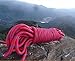 Aishine Outdoor climbing Rope (10m,33ft)/(20m,66ft)/(30m,99ft)/(50m,165ft) rock abseiling rope climbing cord climbing equipment Fire Rescue Parachute Rope