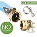 E-Z Clamps Hose Repair Mender Kit,No Tools Required,3 Piece Male/Fmale/Repair Garden Hose Connection Fittings
