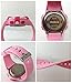 Kids Watches Girls Boys Digital 7-Color Flashing Light Water Resistant 100FT Alarm Gifts for Girls Boys Age 4-10 481 (Pink-w)