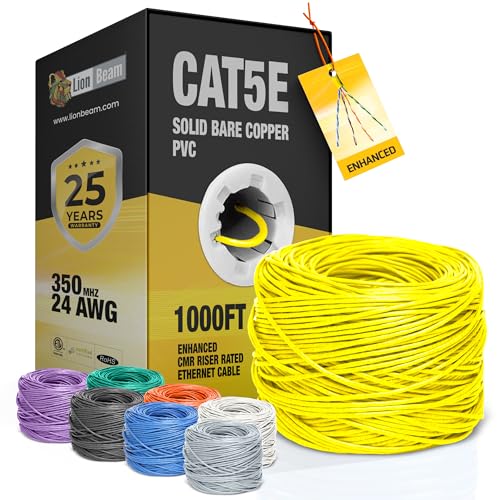 LION BEAM™ Cat5e Ethernet Cable 1000FT