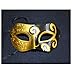 Unisex Retro Masquerade Mask Mardi Gras Costume Party Acccessory (multicolor-18)
