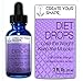 Create Your Shape DIET DROPS - Rapid Weight Loss - Supplement Appetite Suppressant - With African Mango - Amino Acids - Burns Belly Fat - Helps Burn Calories - All Natural Safe and Effective