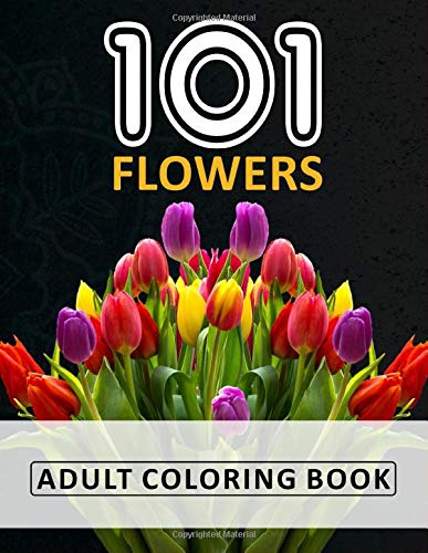 Amazon Com 101 Flowers Adult Coloring Book 101 Astonishing Flowers Adult Coloring Book Coloring Books For Adults Featuring Stress Relieving Beautiful Floral And So Many More Ingenious Designs 9798645169060 Publishers Rustic Art Books