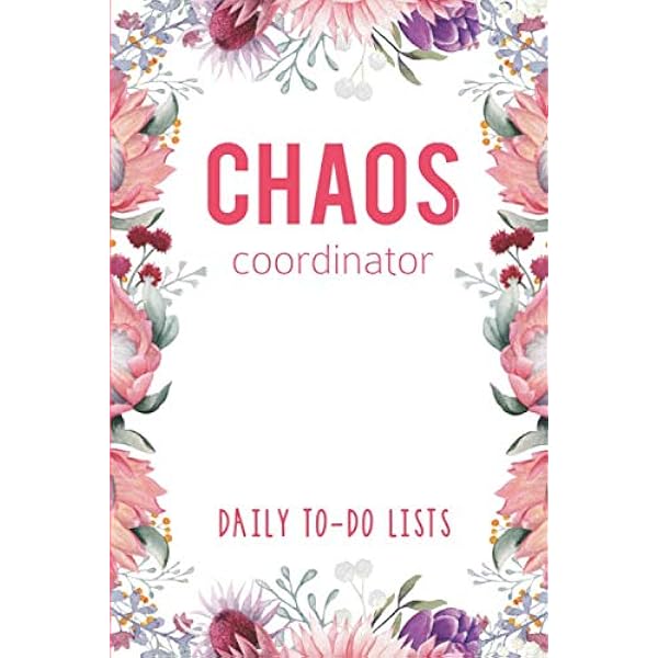 Organized Chaos: Undated Daily Planner Book With Schedule, To-Do List - View #3