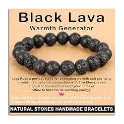 AD Beads Handmade Gemstone Stretch Elastic Bracelet