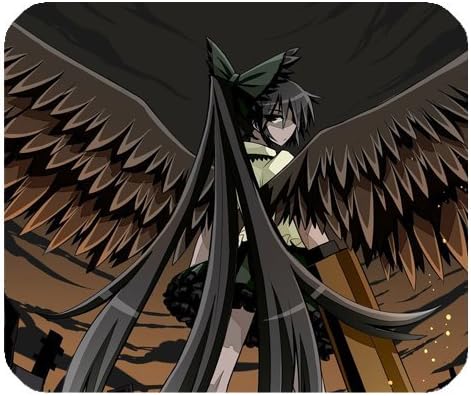 Anime Utsuho Reiuji Touhou Project MousePad Personalized Custom Mouse Pad Oblong Shaped in 9.84"x7.87" Gaming Mouse Pad/Mat
