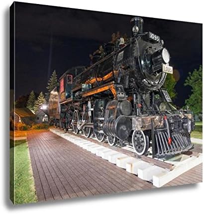 Ashley Canvas Spirit Of Sir John Locomotive Kingston On, Kitchen Bedroom Living Room Art, Color 24x30, AG6140206