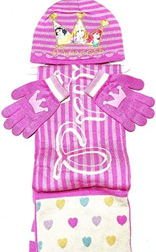 Disney Princess - 3 piece Hat, Scarf and Gloves set