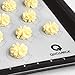 Silicone Pastry Mat, Half Sheet Size Non Stick and BPA Free Professional Grade Quality - Perfect for Making Macaroons, Cookie, Bread and Pastry