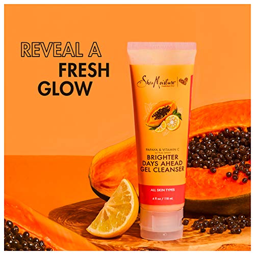Sheamoisture Gel Cleanser For Dull, Uneven Skin Tone Papaya and Vitamin