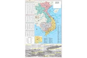 Cool Owl Maps Vietnam War Conflict Wall Map Poster Military - 24"x36" Paper