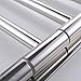 KES Bathroom Swing Arm Towel Bars 3-Arm Wall Mount Swing Out Towel Shelf, Polished SUS304 Stainless Steel, A2102S3
