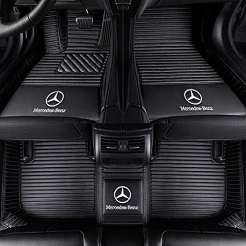 Fit for Mercedes-Benz GLE GLC GLS Series Maybach Series S550 S560 S600 S650 GLE300d GLE350 GLE400 GLE500 GLE550 GLS450 GLS500 GLS550 GLC250 GLC300 GLC350e 2015-2019 Waterproof Floor mats stripe