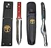 Oakridge Garden Hori Hori Knife and Hand Weeder Set Gardening Tools for Master Gardeners -Has Sheath -Loved by Hunters, Hikers, Campers, Metal Detecting or Fishers Guaranteed Lifetime Use