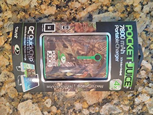 Tzumi Pocket Juice 7800mAh Portable Charger in Camouflage