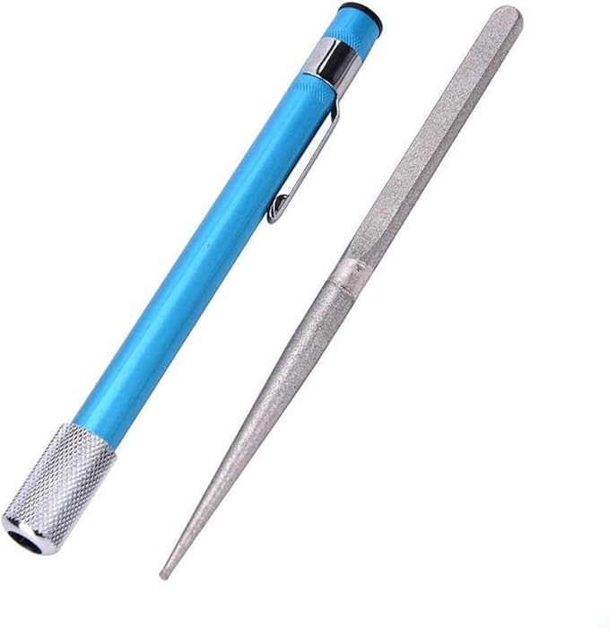 Portable Knife Sharpener, 3 in 1 Pocket Knife Diamond Pen